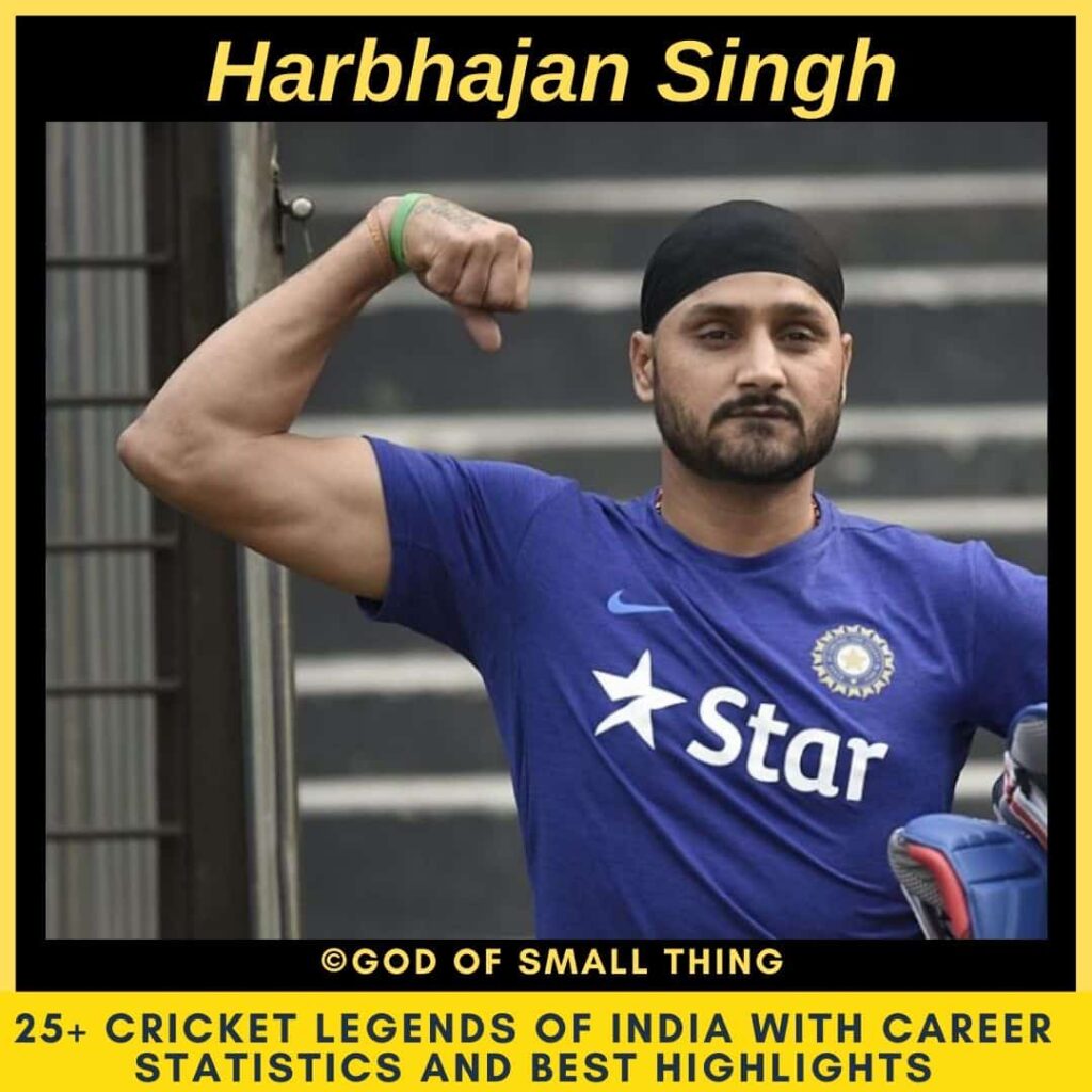 Best Cricketers of India Harbhajan Singh