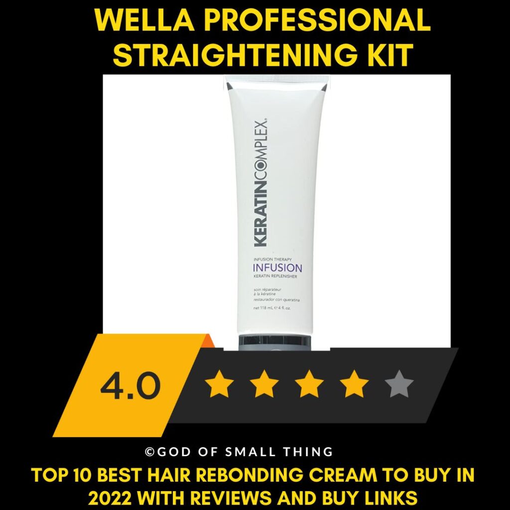 Hair Rebonding cream Keratin Complex Infusion Therapy Infusion