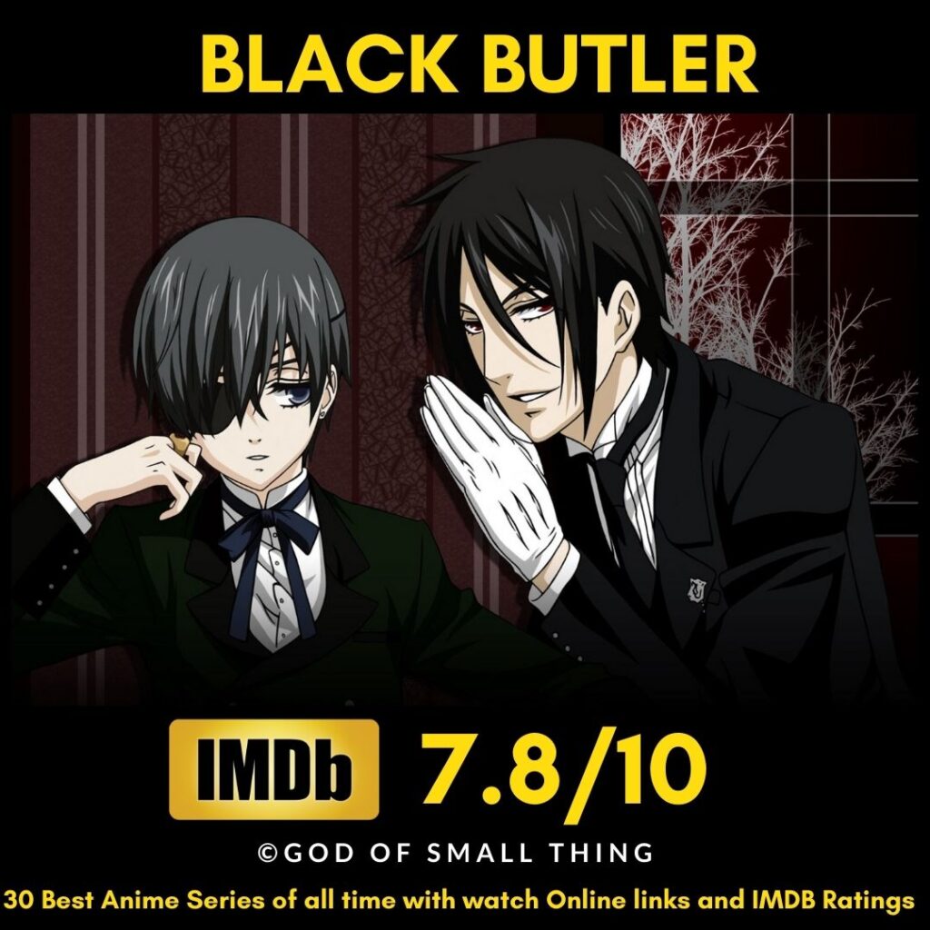 Best Anime Series Black Butler