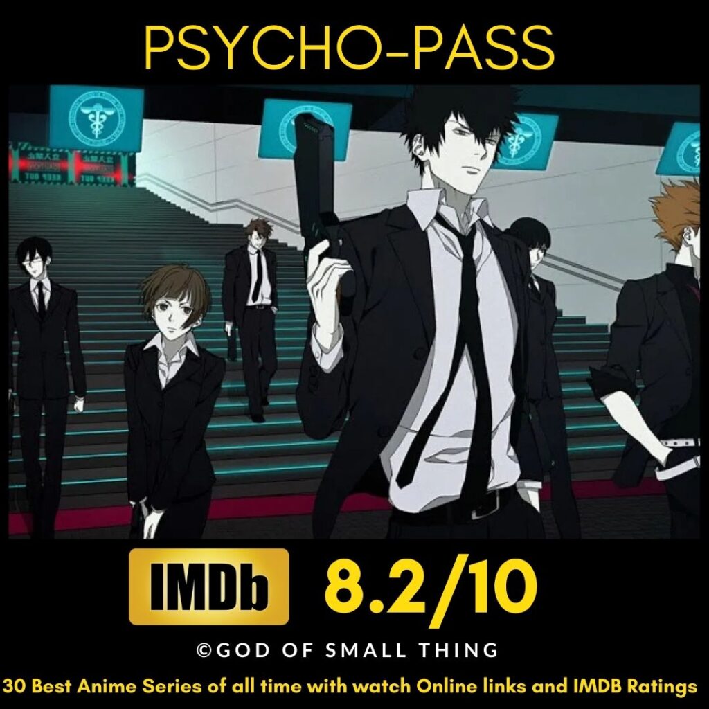Best Anime Series Psycho-Pass