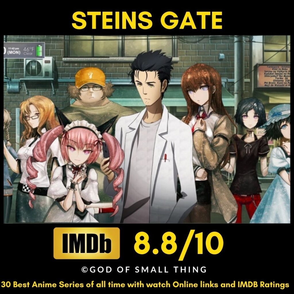 Best Anime Series Steins Gate