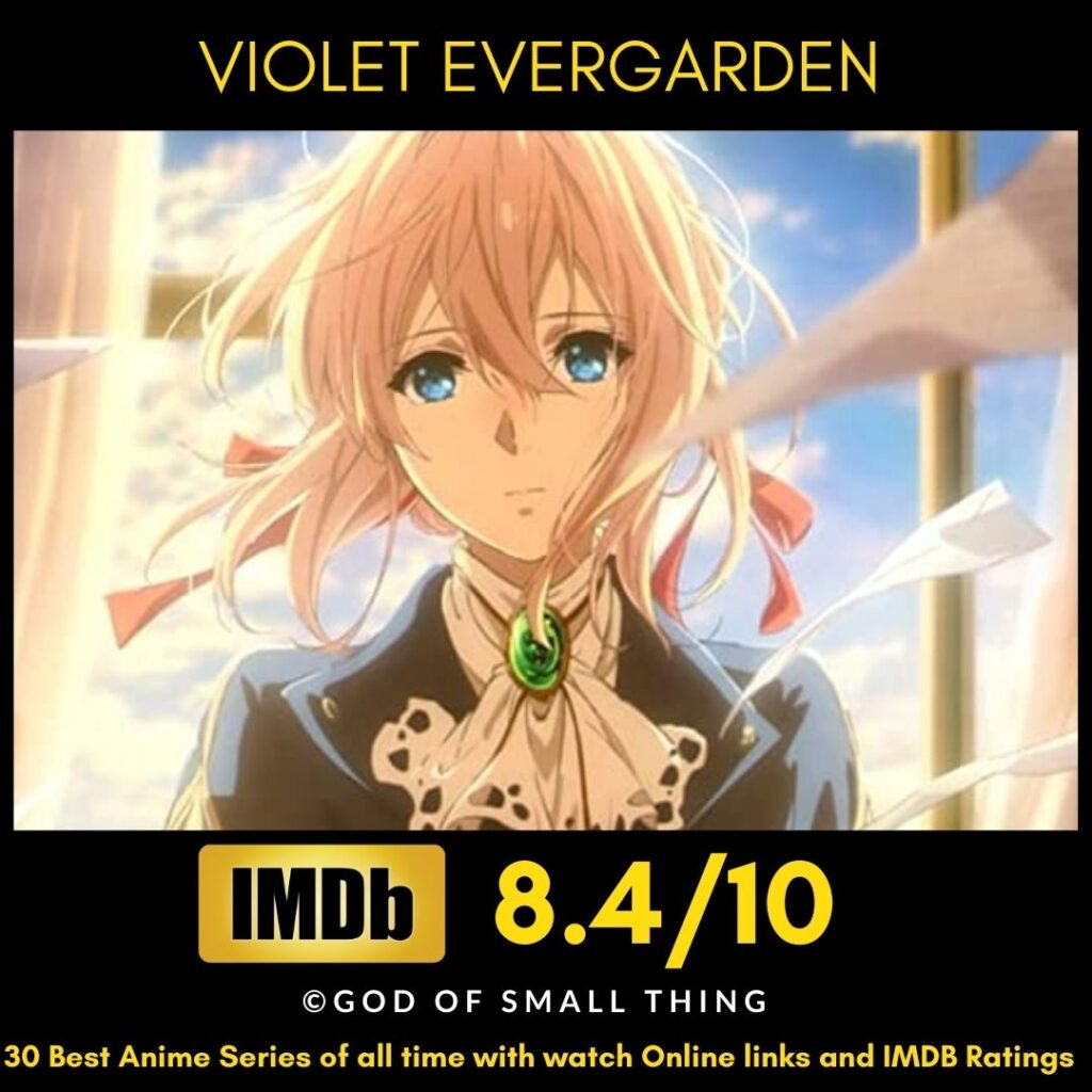 Best Anime Series Violet Evergarden