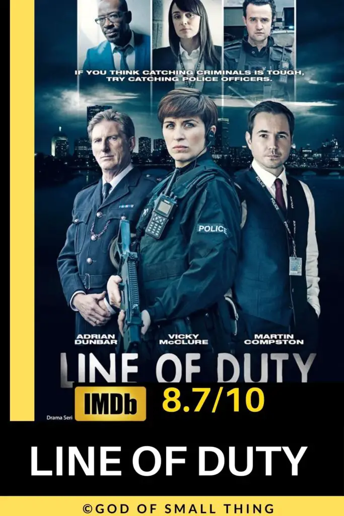 Best rated crime series on Netflix Line of duty