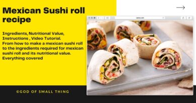 Mexican Sushi roll recipe