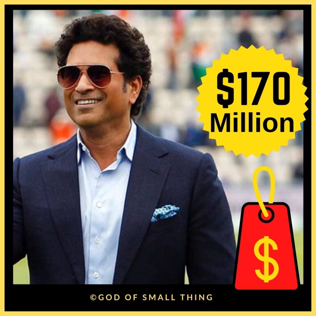 Richest Cricketer in the World: Sachin Tendulkar