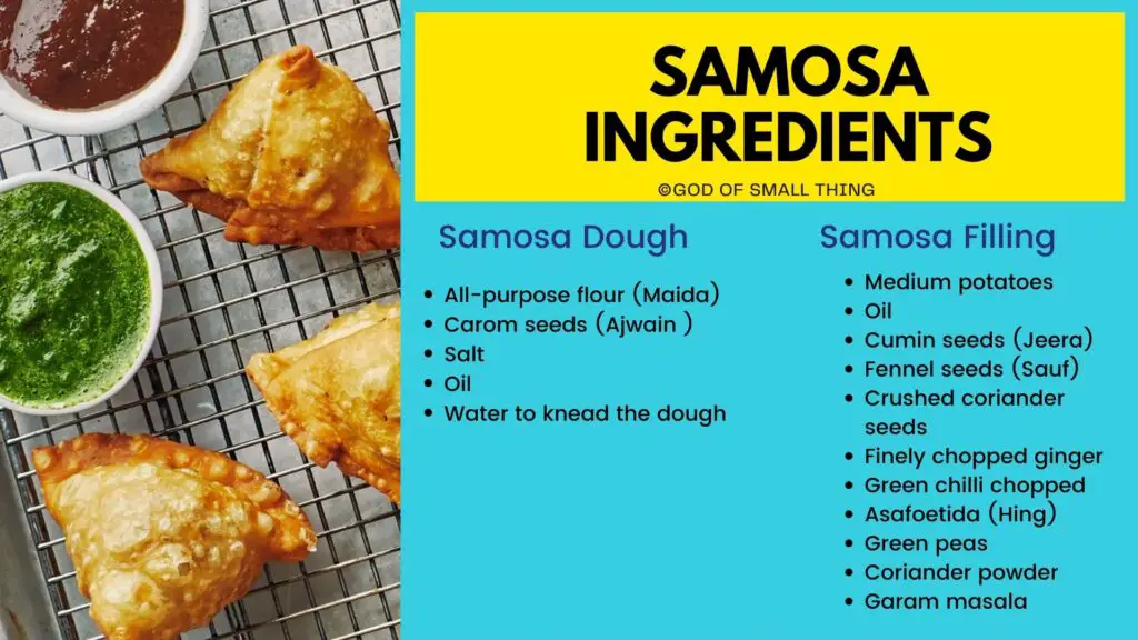 Samosa Ingredients