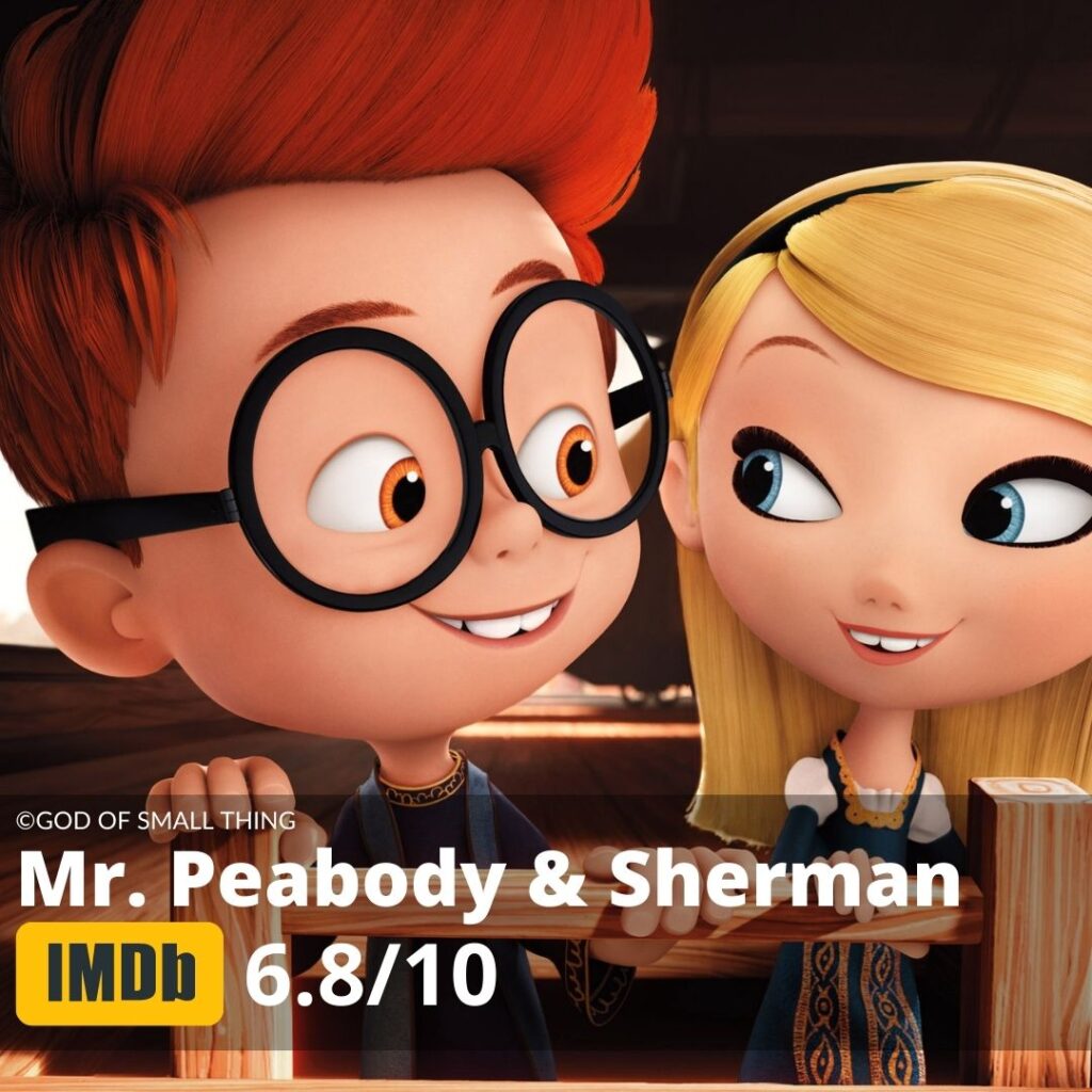 Best Animation Movies Mr. Peabody & Sherman