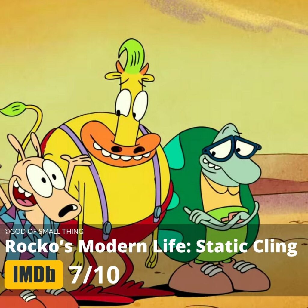 Netflix Animated Movies Rocko’s Modern Life Static Cling