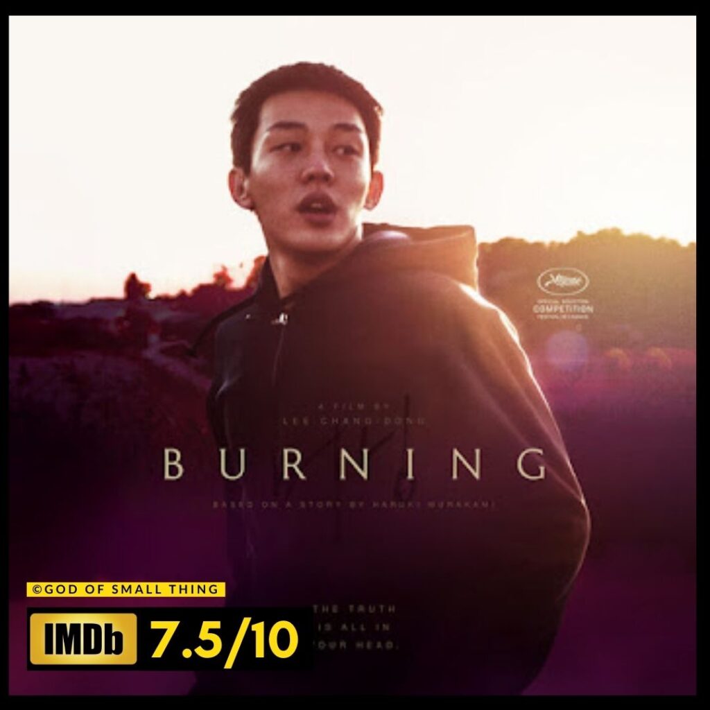 Best thriller movies on amazon prime: Burning