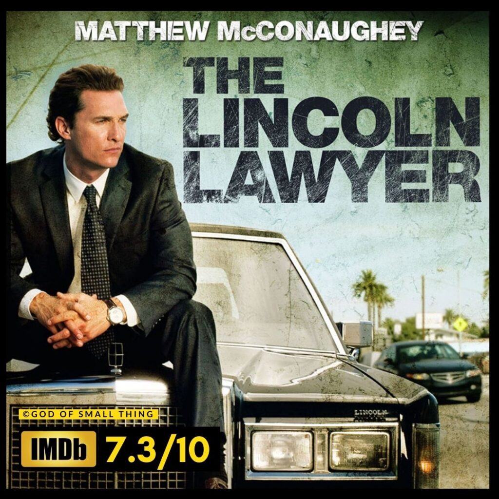 Best thriller movies on amazon prime: The Lincoln Lawyer