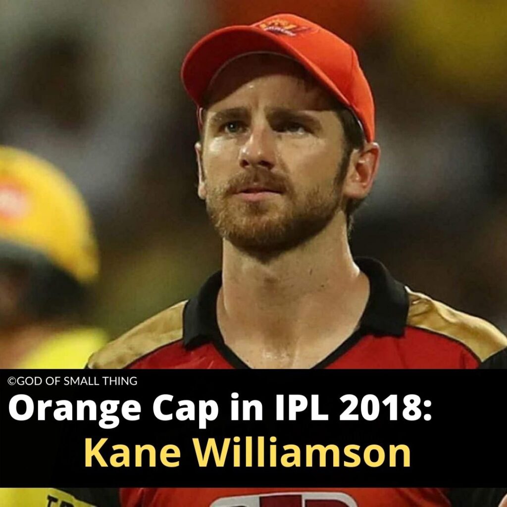 Orange Cap Winners Kane Williamson