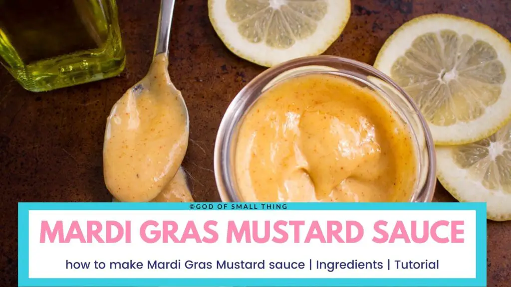 Mardi Gras Mustard sauce recipe