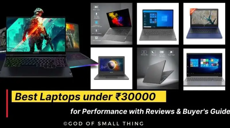 Best Laptops under 30000 India