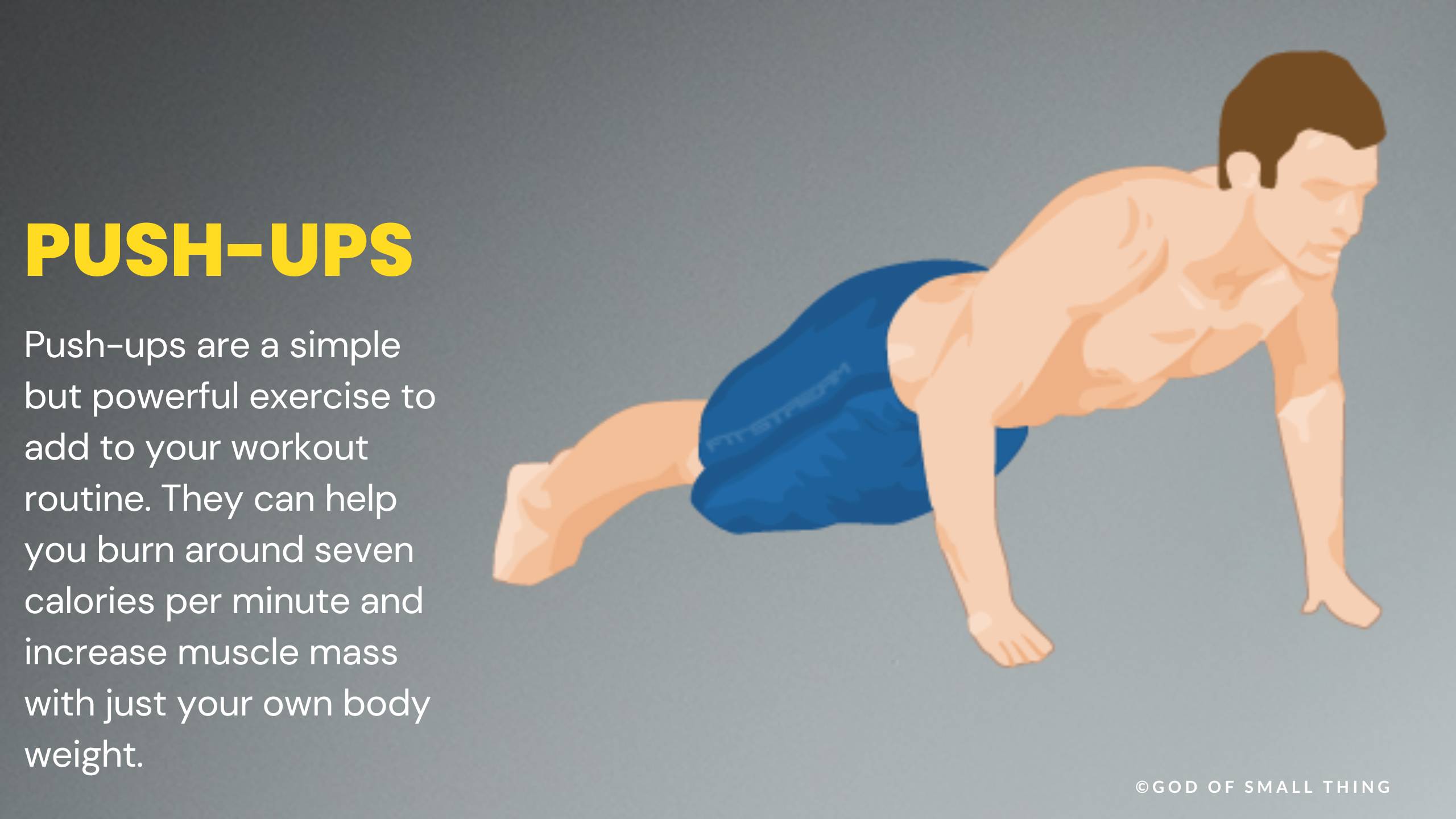 HIIT Workout Push-ups for Weight Loss