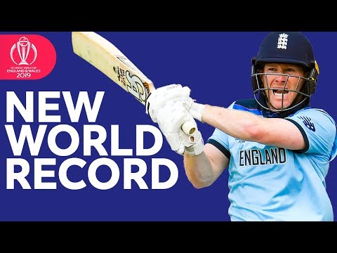 World Record Sixes! | Morgan Hits 17 Sixes | ICC Cricket World Cup 2019