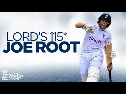 Joe Root&#039;s Magical 115 Not Out At Lord&#039;s | Watch His Match-Winning Ton | England v New Zealand 2022