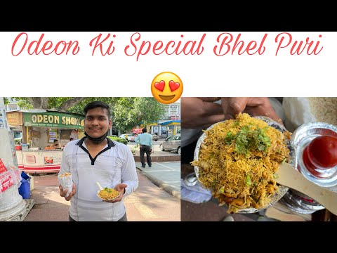 Odeon Special Bhel Puri and Jhal Muri | Delhi Street Food | CP Vlog | Foodshood Mania | Delhi Vlog