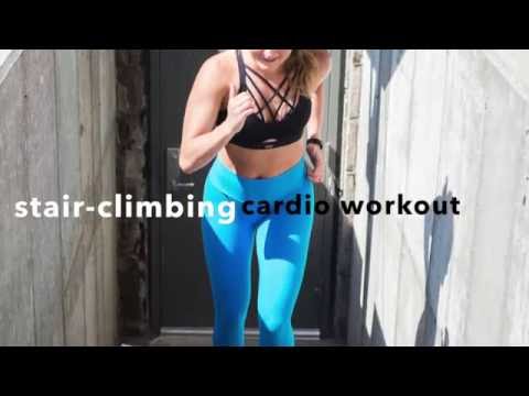 stair-climbing cardio workout {+ butt lift}