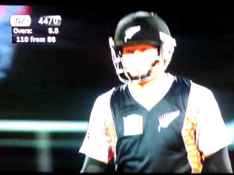 ONE OF THE BIGGEST SIXES EVER - MARTIN GUPTILL (127m)