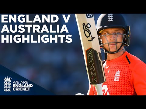 Jos Buttler Smashes Second Fastest T20 50! | England v Australia HIGHLIGHTS Edgbaston 2018