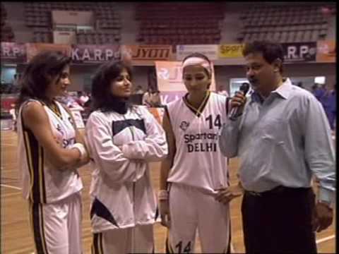 Indian Basketball; delhi stars ,Singh Sisters.........Senior National Surat2009