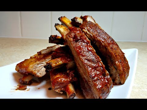 How to make BBQ Ribs in the Oven | Oven Baked Barbecue Ribs EASY!