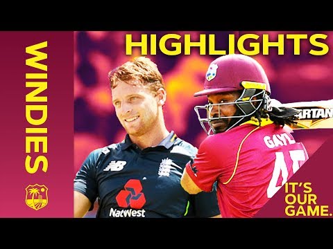 Buttler &amp; Gayle Go Huge In Record Breaking Match | Windies vs England 4th ODI 2019 - Highlights