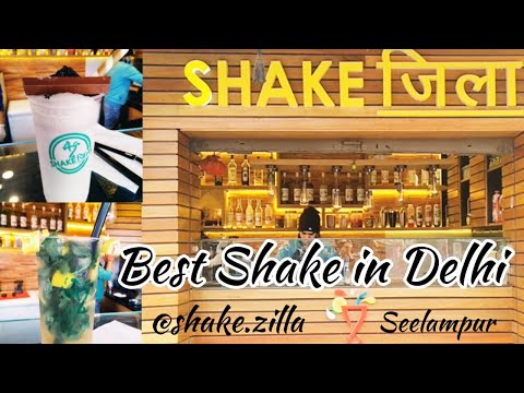 Best Shake in Delhi | Shake Zilla | Shakes | Foodie Chhora | Shake | Street Food | Sandwich