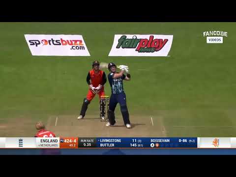 NED vs ENG | 1st ODI | Liam Livingstone&#039;s Sixes | Watch LIVE exclusively on FanCode