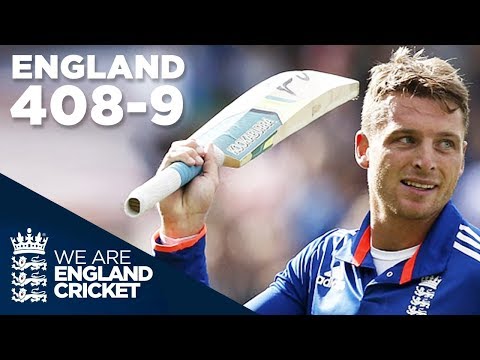 England Hit Record 408-9 In ODI v New Zealand 2015 - Extended Highlights