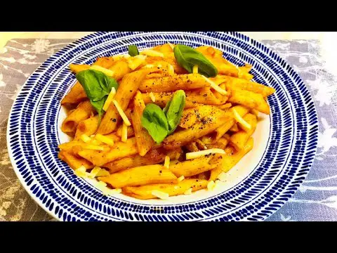 Tomato and Basil Penne Pasta Recipe