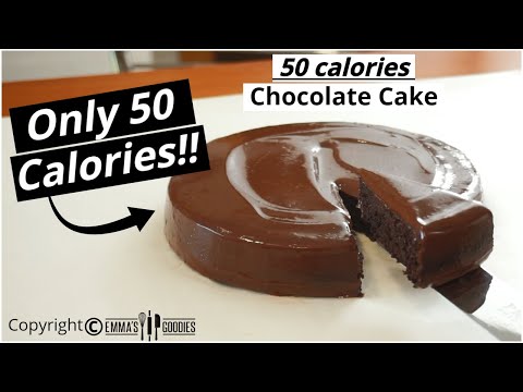 ONLY 50 Calories CHOCOLATE CAKE ! Yes, it&#039;s Possible and it&#039;s AMAZING!