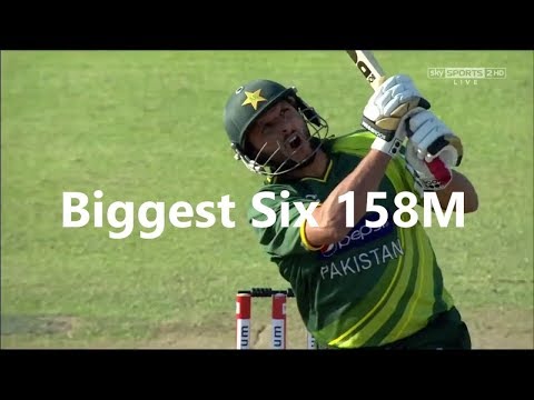 Top 5 Longest Sixes | 158m | Cricket History