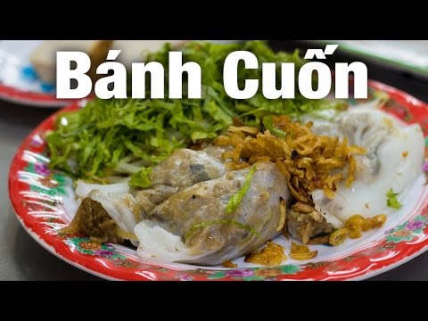 Vietnamese Banh Cuon in Saigon at Bánh Cuốn Hải Nam