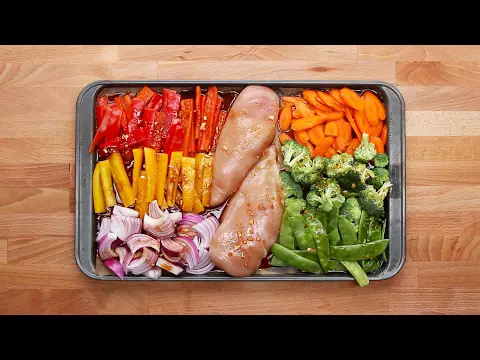 One-Pan Chicken And Veggie Meal Prep 2 Ways