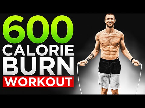 600 Calorie Burn At Home Jump Rope Workout