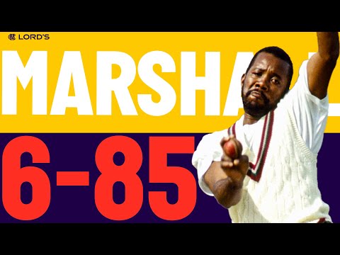 The Greatest Quick of All Time? Marshall Blows England Away in Classic! | Eng v WI 1984 | Lord&#039;s