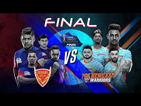 Pro Kabaddi 2019 Final Highlights | Dabang Delhi vs Bengal Warriors