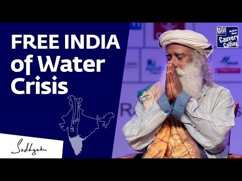 Sadhguru’s Call to FREE INDIA of Water Crisis