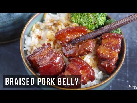 Chinese Red Braised Pork Belly (Hong Shao Rou/红烧肉)