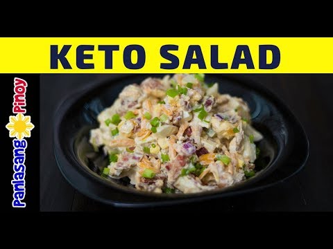 Ketogenic Bacon and Egg Salad [Low Carb High Fat Diet]