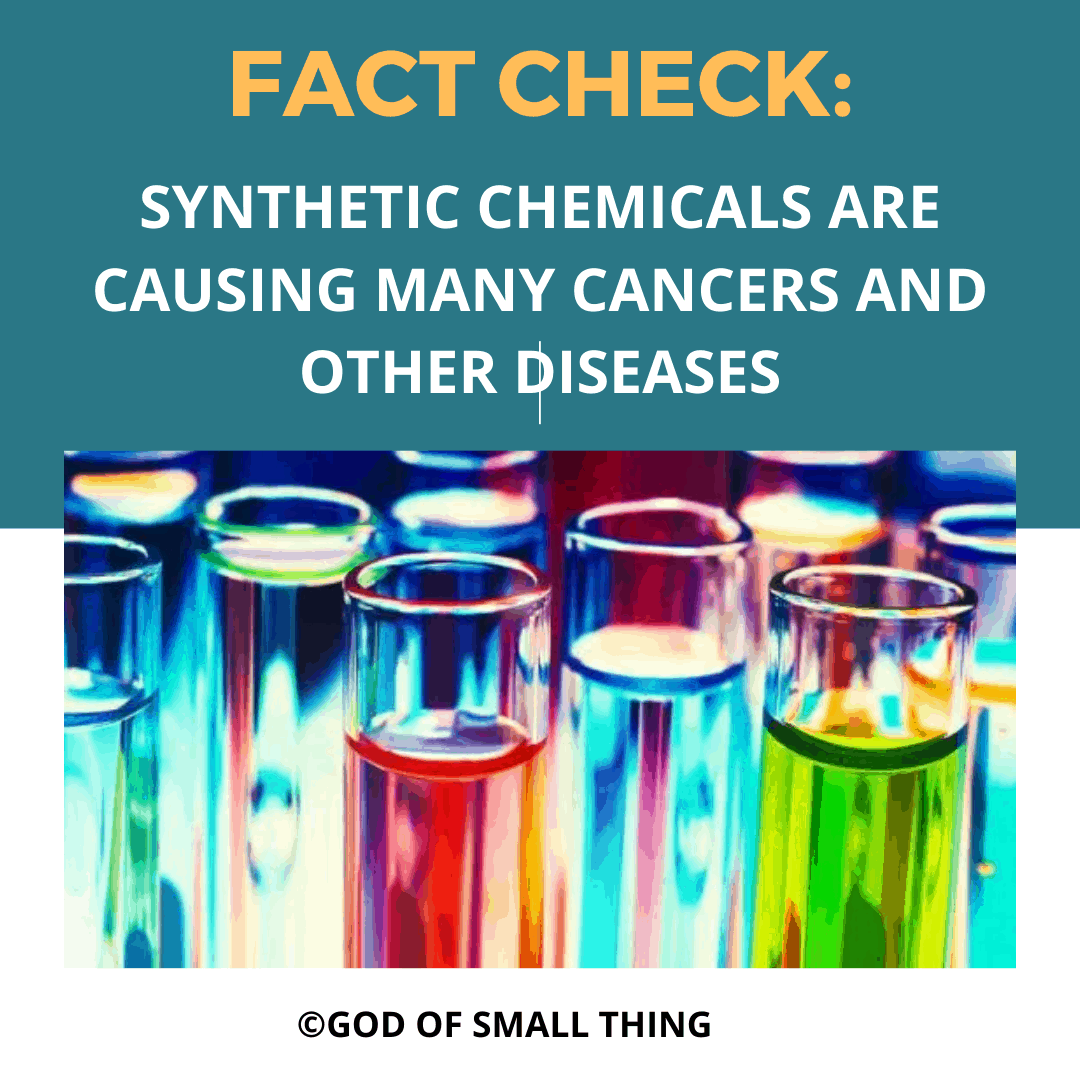 Common Misconceptions in Chemistry: Synthetic chemicals are cause cancers