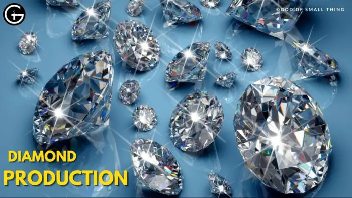 The first country to mine and lead diamond production