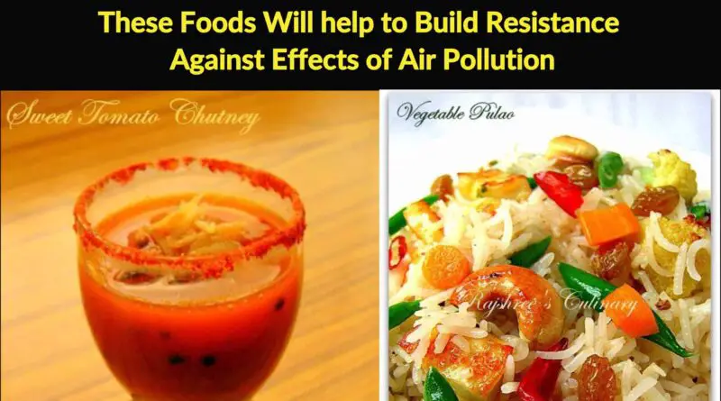 Foods That Can Help You Combat Air Pollution