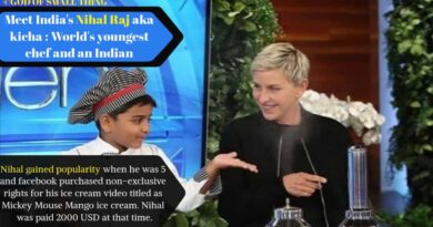 Meet India's Nihal Raj aka kicha : World's youngest chef and an Indian | God of Small Thing