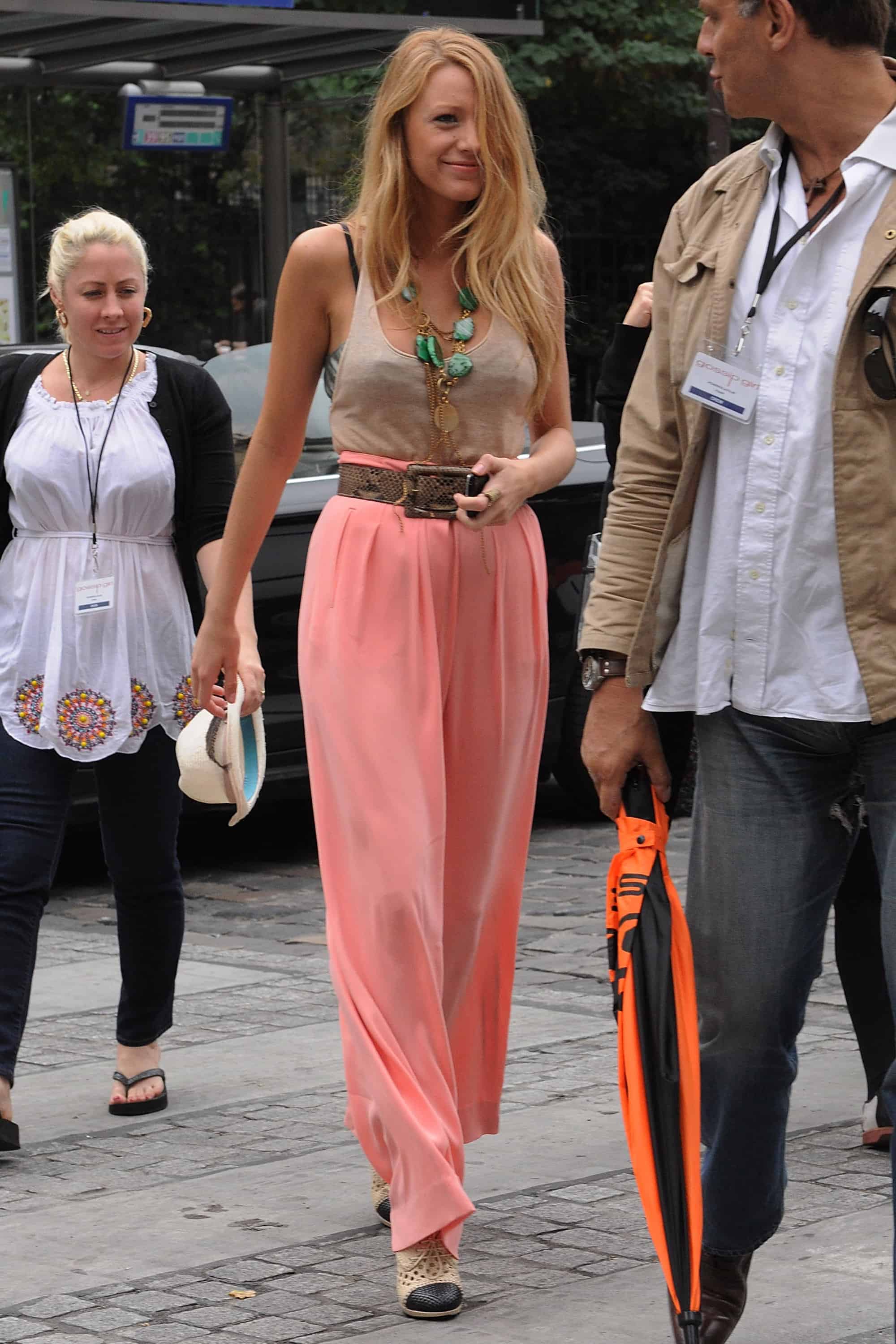 Serena gossip girl outfits:  Boho chic ensemble from Serena 