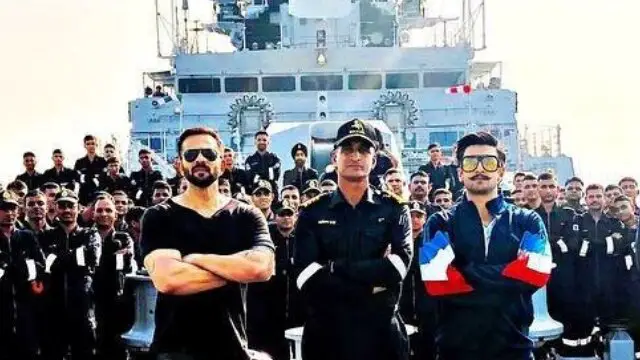 ranveer singh with indian navy