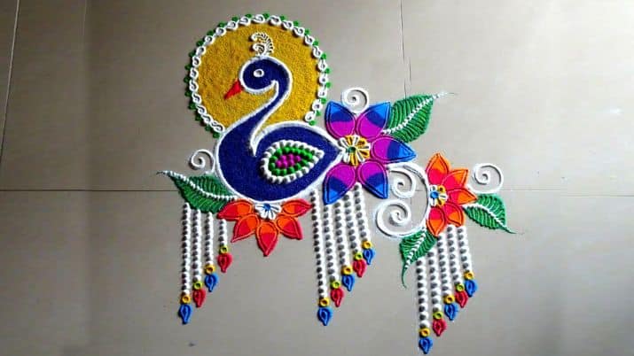 Best Diwali decoration ideas for Home Rangoli