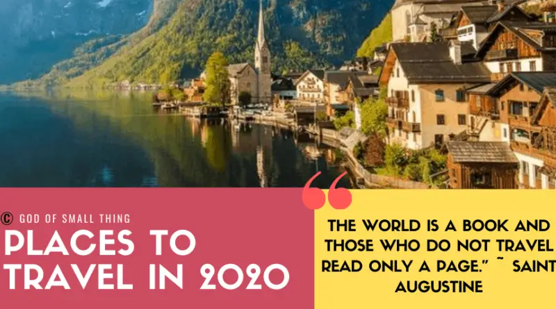 Best Places To Travel In 2020