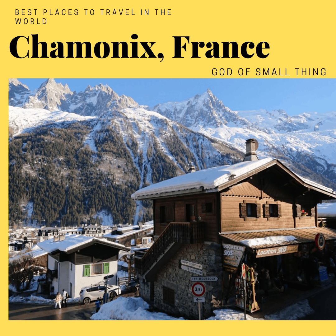 Best places to travel in 2020: Chamonix France